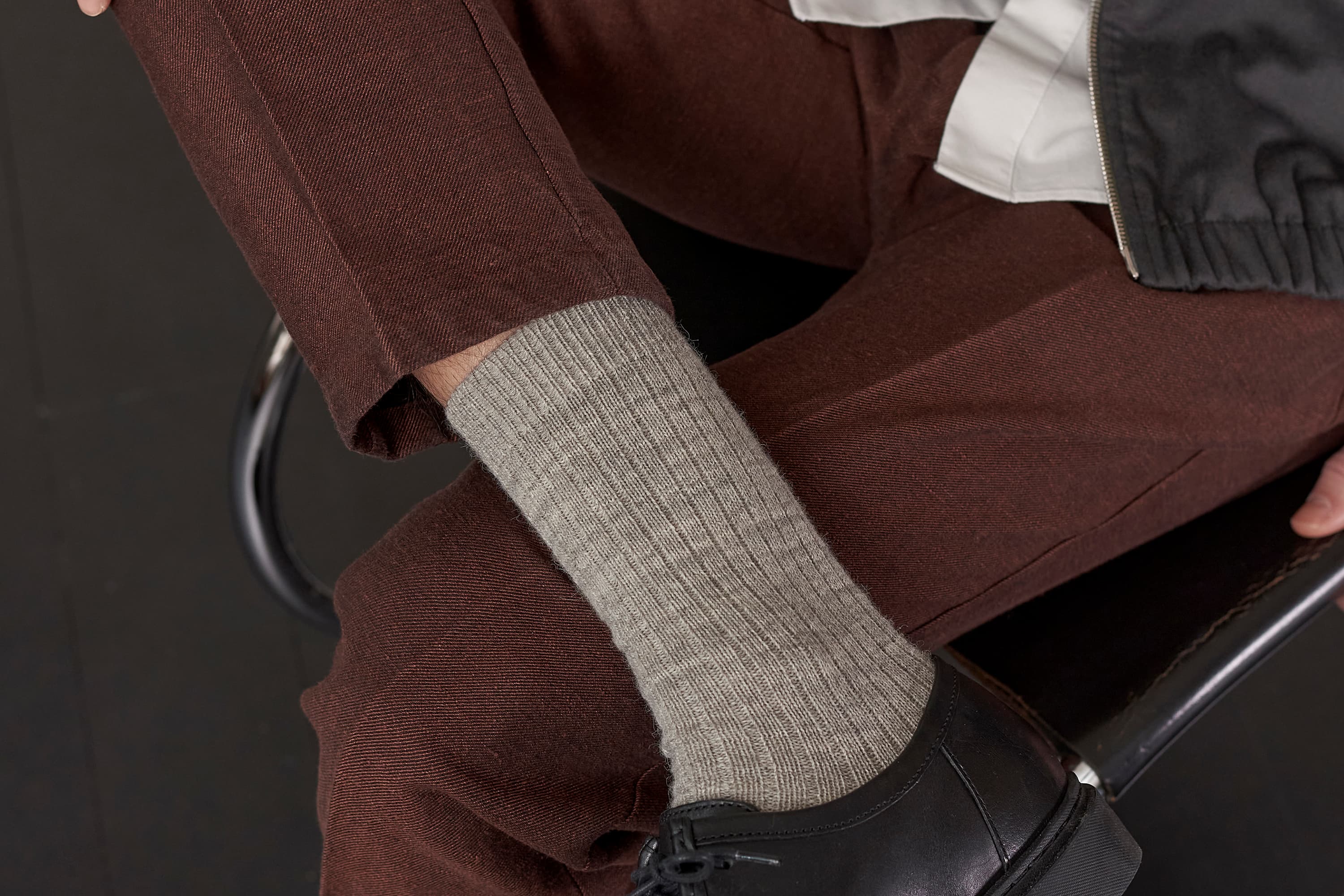 Winter Socks in Merino and Alpaca