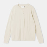 ALLAN henley eco merino ecru