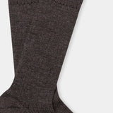 ALPACA SOCKS undyed alpaca brown