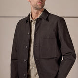 ASIR jacket eco canvas 420g coffee