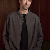 BEN jacket eco flannel mud