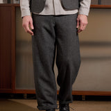 CARLO trousers lambswool anthracite