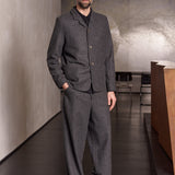 CARLO trousers lambswool anthracite