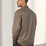 DARIO shirt tencel linen clay