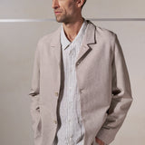 ELMAR blazer eco canvas 230g cold brown