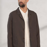 ELMAR blazer linen coffee