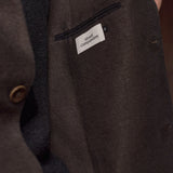 ELMAR blazer winter linen coffee