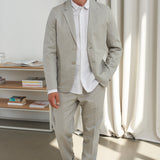 ENVER blazer linen reed