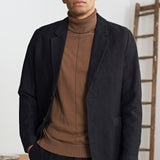 ENVER blazer winter linen black