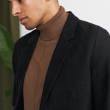 ENVER blazer winter linen black