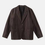 ENVER/WABAN suit winter linen coffee