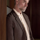 ENVER/WABAN suit winter linen coffee