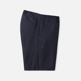 JONNY shorts eco grid wool navy