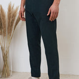JOSTHA trousers eco flannel scot green