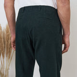 JOSTHA trousers eco flannel scot green
