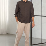JOSTHA trousers linen sand