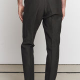 JOSTHA trousers winter linen black olive