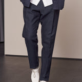 ENVER/JOSTHA suit winter linen navy