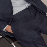 ENVER/JOSTHA suit winter linen navy