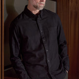 KEN shirt eco brushed cotton black