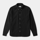 KEN shirt eco crepe black