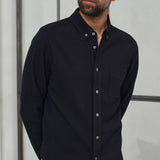 KEN shirt eco crepe black