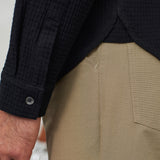 KEN shirt eco crepe black