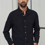 KEN shirt eco crepe black