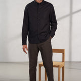 KEN shirt tencel linen black