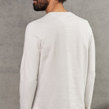 LARS jumper eco cotton stone grey