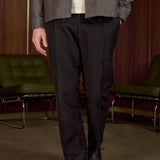 MAGNUS trousers winter linen black
