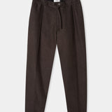 MAGNUS trousers winter linen coffee