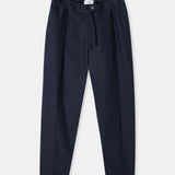 MAGNUS trousers winter linen navy
