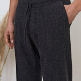 MAX trousers eco flannel coal