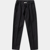 MAX trousers winter linen black