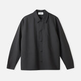 OWE overshirt eco cool wool ebony