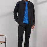 OWE overshirt eco cool wool ebony