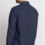 OWE overshirt tencel navy