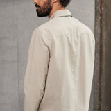 OWE overshirt tencel taupe