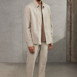 OWE overshirt tencel taupe