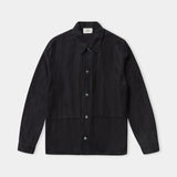 OWE overshirt winter linen black