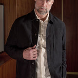 OWE overshirt winter linen black