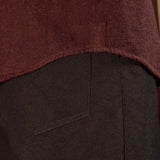 SIMON shirt eco flannel brick