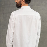 SIMON shirt linen white
