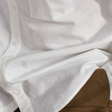 SIMON shirt linen white