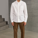SIMON shirt linen white