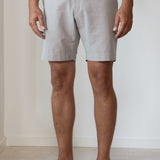 JIM shorts tencel stone grey