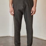 JOSTHA trousers winter linen steel